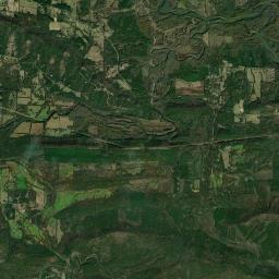 Sugar Grove Arkansas Satellite Map