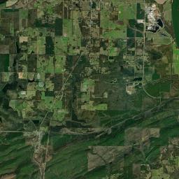 Oppelo Arkansas Satellite Map