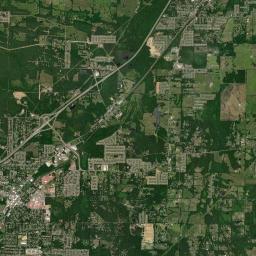 Cabot Arkansas map(satellite map)