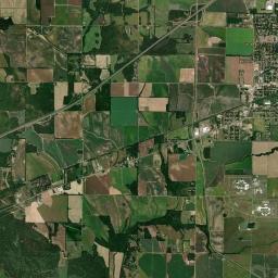 Becks Arkansas map(satellite map)