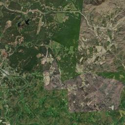 McAllister Hill Tennessee Satellite Map