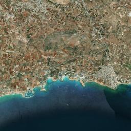 Ayia Napa Satellite Map