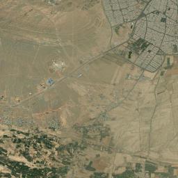 Saveh Satellite Map