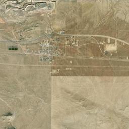 Boron California map(satellite map)