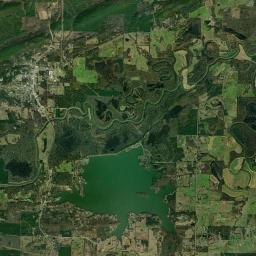 Sweet Home Arkansas Satellite Map