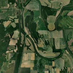 Ebling Arkansas map(satellite map)