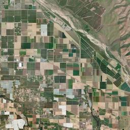 Rex California map(satellite map)