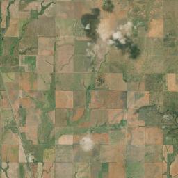 Kiowa County Satellite Map