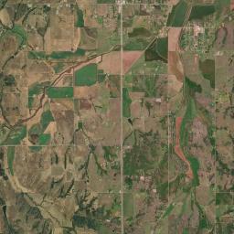 Ninnekah Satellite Map