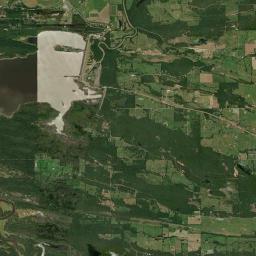 Le Flore County Satellite Map