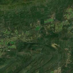 Bryan Arkansas map(satellite map)