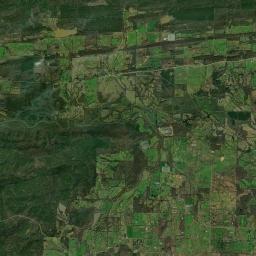 Hon Arkansas map(satellite map)