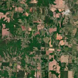 Shanghai Alabama map(satellite map)