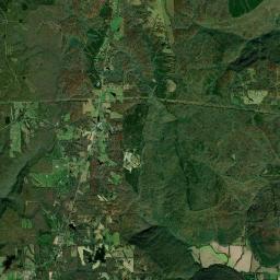 Skyline Alabama map(satellite map)
