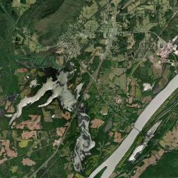 Stevenson Alabama map(satellite map)