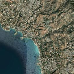 Pégeia Satellite Map