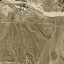 Nebo California map(satellite map)