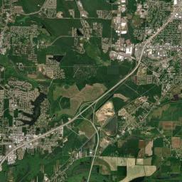 Jacksonville Arkansas map(satellite map)
