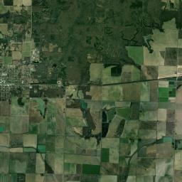 Hazen Arkansas map(satellite map)