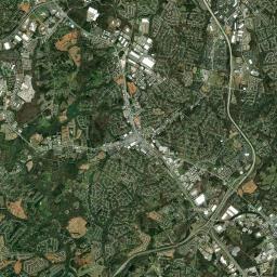 Mauldin Satellite Map
