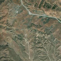 Gorman California map(satellite map)