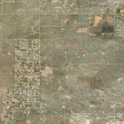 Antelope Acres California map(satellite map)