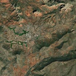 Oak Creek Arizona map(satellite map)
