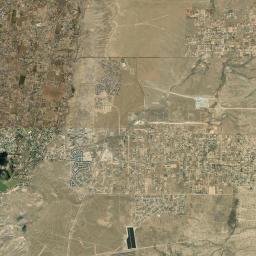 El Cerro Mission Satellite Map