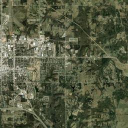 Ada Satellite Map