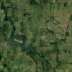 Aubrey Arkansas map(satellite map)