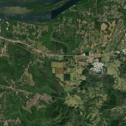 Village Number 1 Alabama map(satellite map)