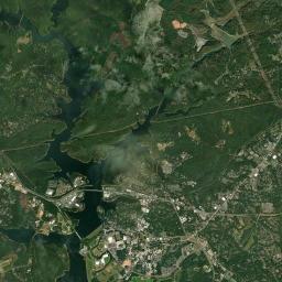 Clemson Satellite Map