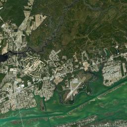 Cape Carteret Satellite Map
