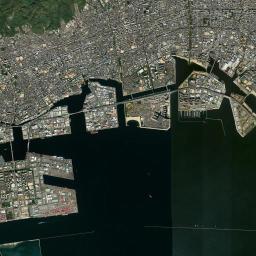 Nishinomiya-hama Satellite Map