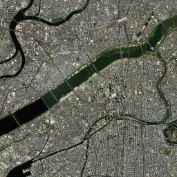 Osaka Satellite Map