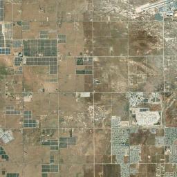 Del Sur California map(satellite map)
