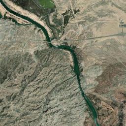 Topock Arizona map(satellite map)