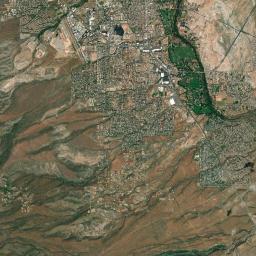 Verde Arizona map(satellite map)