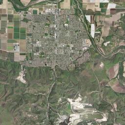 Acorn California map(satellite map)
