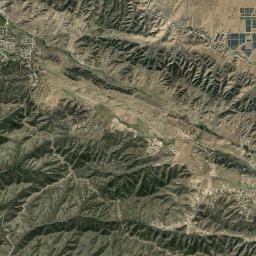 Andrade Corner California map(satellite map)