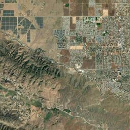 Leona Valley California map(satellite map)