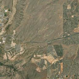 P and E Junction Arizona map(satellite map)