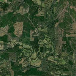 Crows Arkansas map(satellite map)