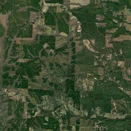 Kentucky Arkansas map(satellite map)