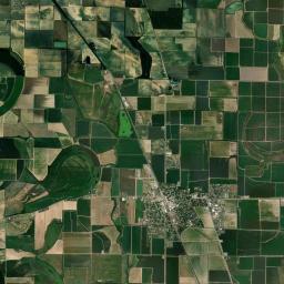 England Arkansas map(satellite map)