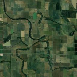 Coy Arkansas map(satellite map)