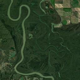 Preston Ferry Arkansas Satellite Map