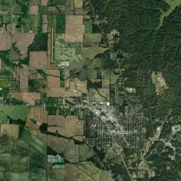 Huma Arkansas map(satellite map)