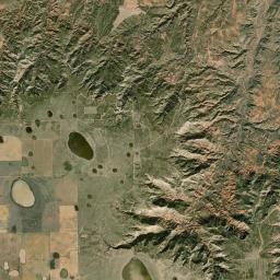 Briscoe County Satellite Map