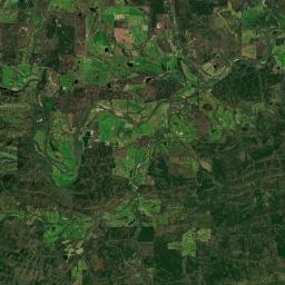 Pine Ridge Arkansas Satellite Map